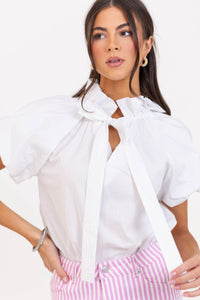 A Gentle Touch White Blouse