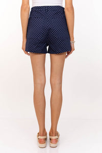 Just Like Magic Navy Polka Dot Shorts