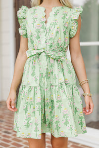 Made For Today Green Floral Dress