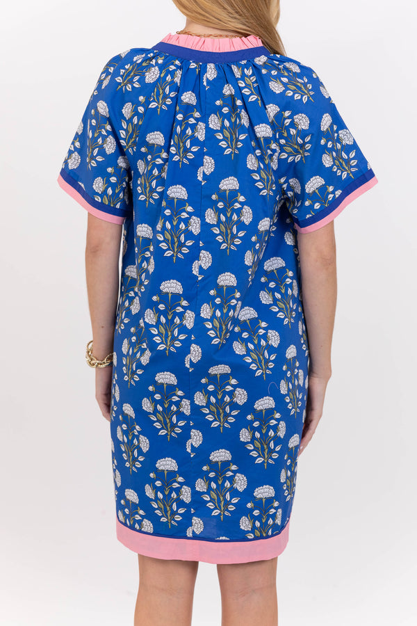 Just As You Hoped Blue Floral Dress
