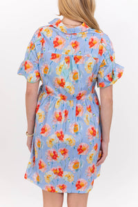 Every Reason To Smile Light Blue Floral Dress