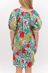 In The Sweetest Way Cream Floral Dress