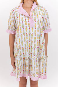 Nothing But Good Days Pink Striped Dress