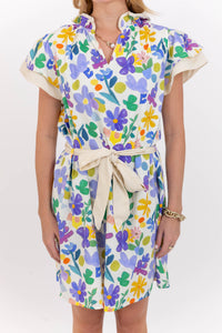 So Worth The Wait Blue Floral Dress