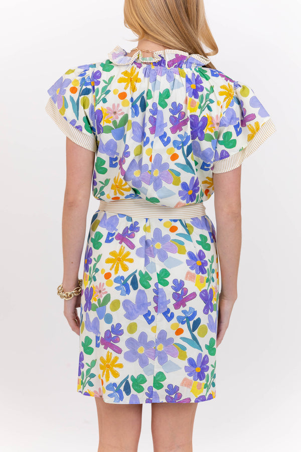 So Worth The Wait Blue Floral Dress