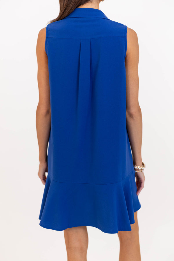 Fits Right In Navy Dress