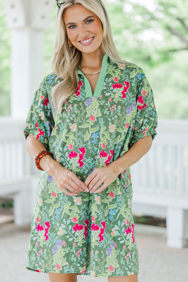 dreaming of green dress Madison Dress