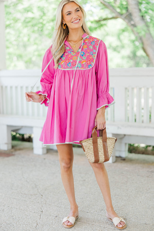 All The Little Things Pink Floral Dress