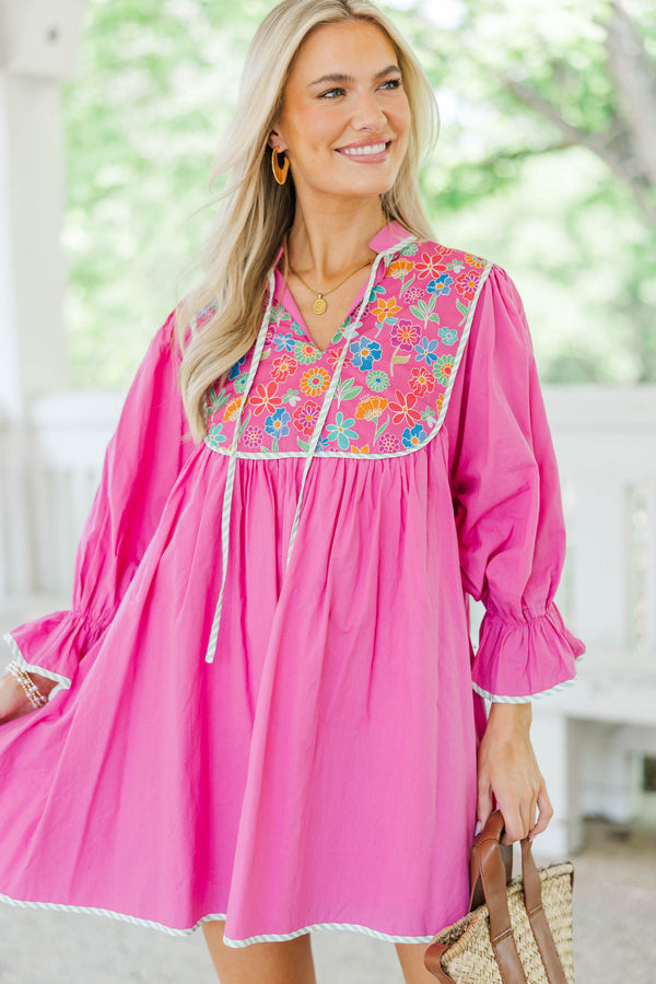 All The Little Things Pink Floral Dress