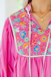 All The Little Things Pink Floral Dress