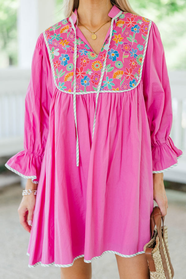 All The Little Things Pink Floral Dress