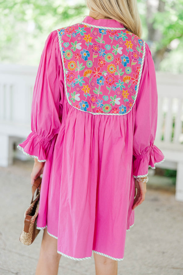 All The Little Things Pink Floral Dress