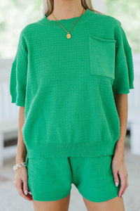 Believe Me Green Textured Set
