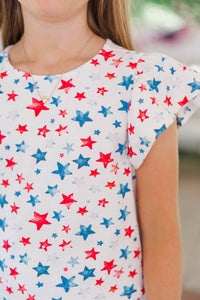 Girls: Feeling Fun White Stars Set
