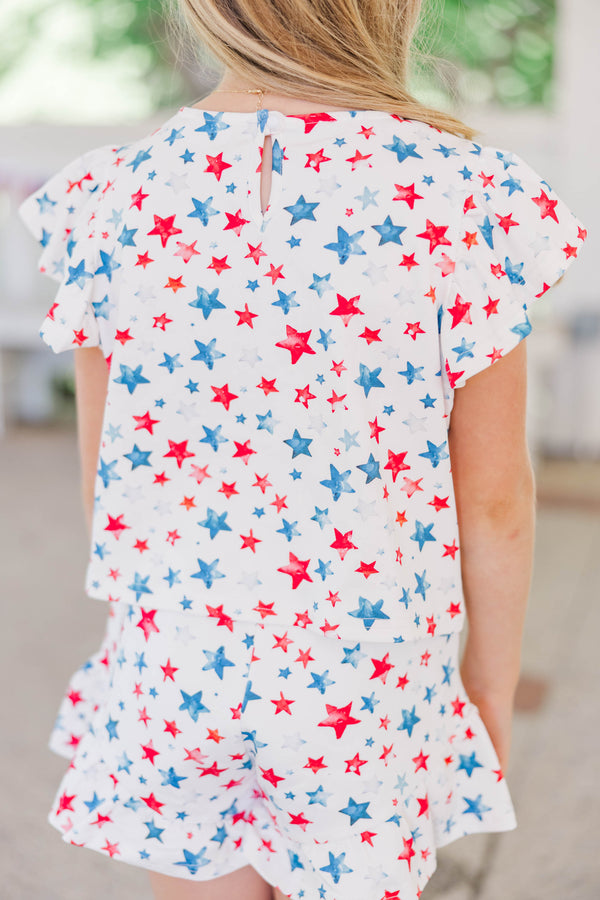 Girls: Feeling Fun White Stars Set