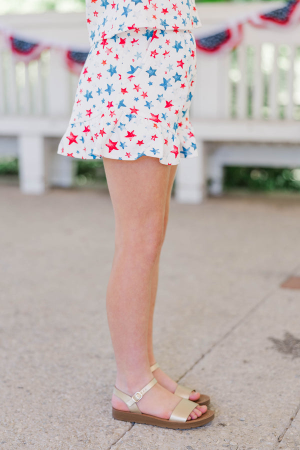 Girls: Feeling Fun White Stars Set