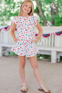 Girls: Feeling Fun White Stars Set
