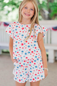 Girls: Feeling Fun White Stars Set