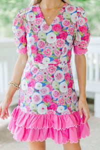 Sweet Grace Pink Floral Dress