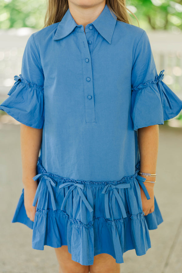 Girls: In A New Light Blue Dress