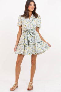 At Long Last Yellow Floral Dress