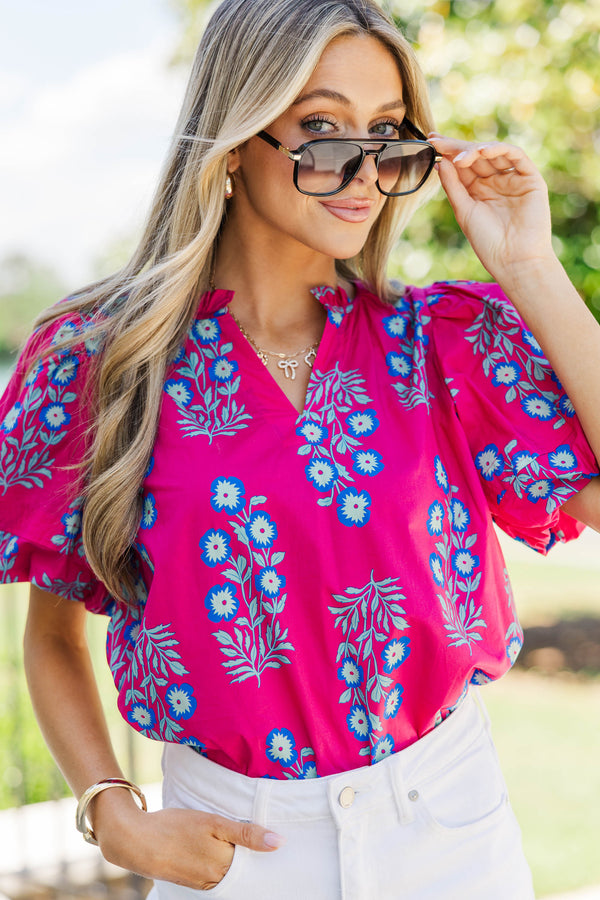 【美品】GREED FLOWER JACQUARD Gather Blouse Black Flowerful Garden Jersey Blouse | FARM Rio