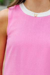 Girls: At The Edge Pink Shift Dress