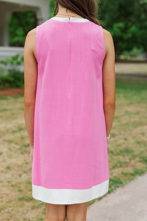 Girls: At The Edge Pink Shift Dress