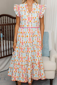 NURSING COLLECTION: Created Beauty White Lobster Midi Dress