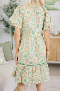 NURSING COLLECTION: The Traveler Peach Medallion Dress