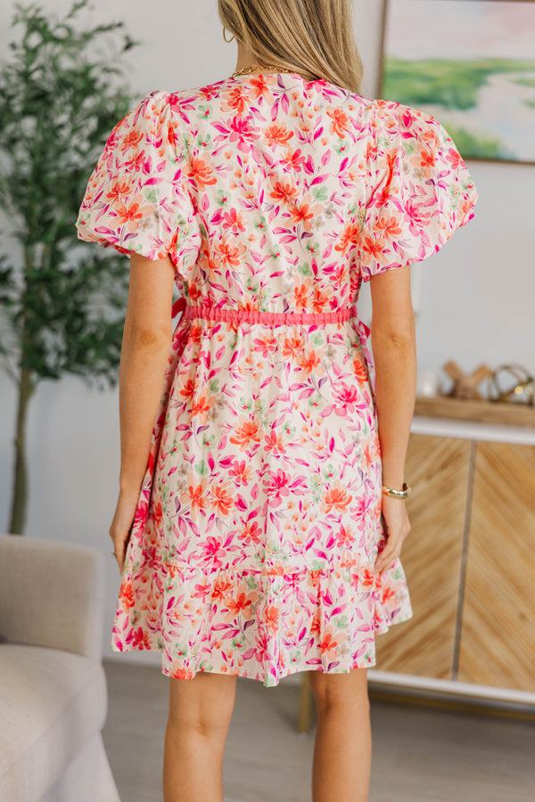 NURSING COLLECTION: For A Change Pink Floral Dress