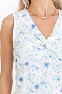 At The Heart Of It All Blue Lace Dress