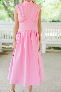 By The Way Pink Midi Dress