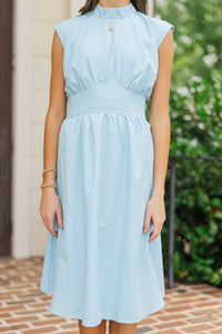 Girls: By The Way Light Blue Midi Dress