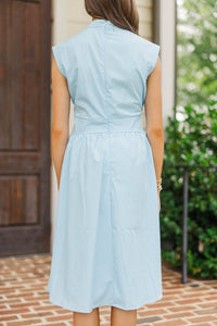 Girls: By The Way Light Blue Midi Dress