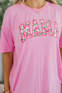 NURSING COLLECTION: Mama Pink Hydrangea Top