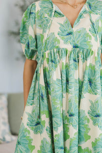 NURSING COLLECTION: That’s My Style Green Floral Dress