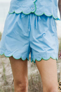 The Way To Be Blue Shorts