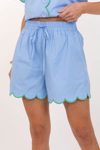 The Way To Be Blue Shorts