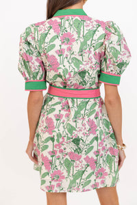 Count Me In Pink Floral Dress