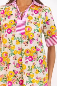 Lovely Surprise Pink Floral Dress