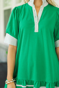 Own The Room Emerald Green Dress