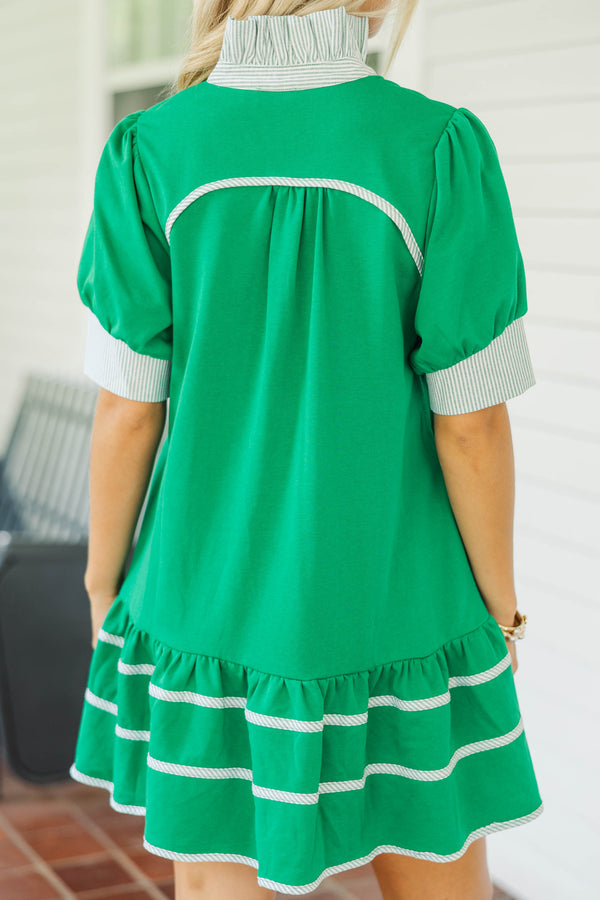 Own The Room Emerald Green Dress