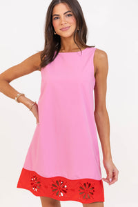 Simply Chic Pink Shift Dress