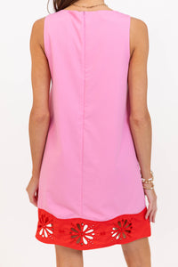 Simply Chic Pink Shift Dress