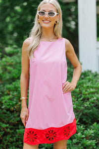 Simply Chic Pink Shift Dress