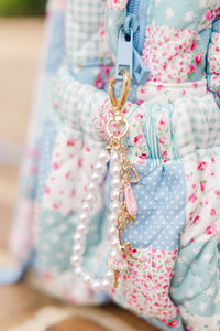 Girls: Take A Bow Pink Dance Bag Charm