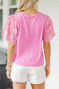 The Pretty Basic Pink Top