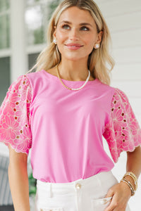 The Pretty Basic Pink Top