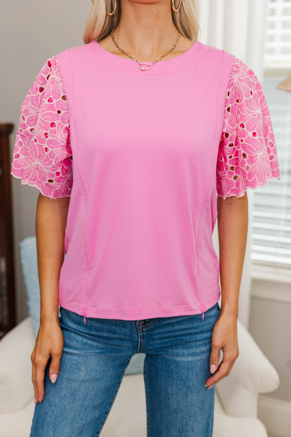 NURSING COLLECTION: The Pretty Basic Pink Top
